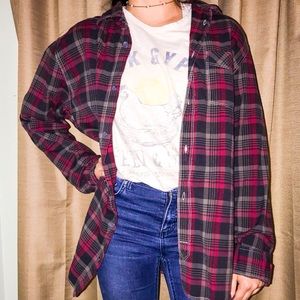 Gap red flannel